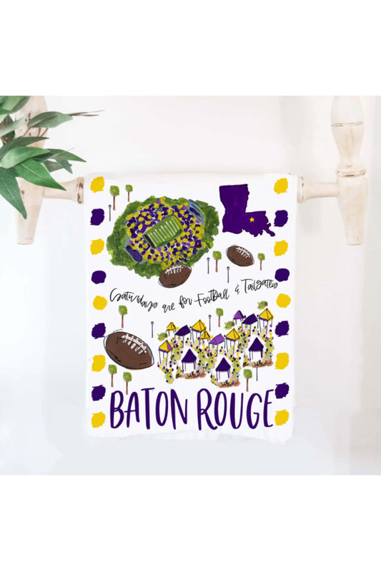 BATON ROUGE TEA TOWEL