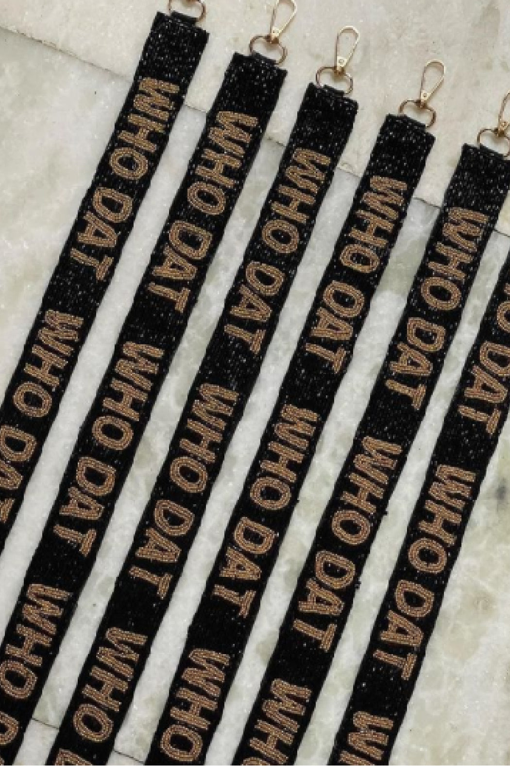 Beaded Bag Straps