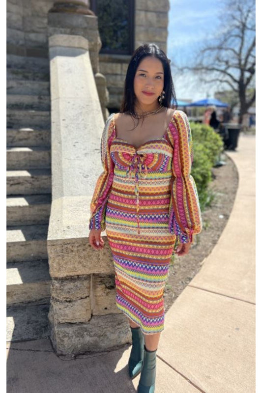 Because I'm Happy Midi Dress