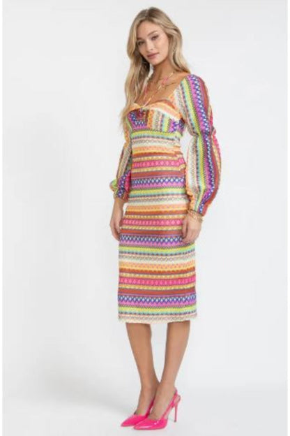 Because I'm Happy Midi Dress