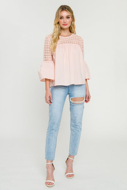 Bell Sleeve Blouse