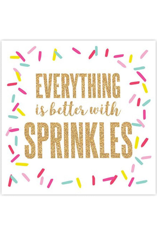 Better with Sprinkles Napkins