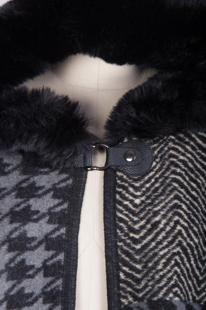 Beverly Fur Faux Kimono