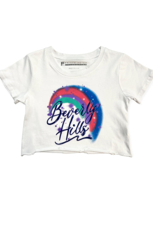 Beverly Hills Crop Tee