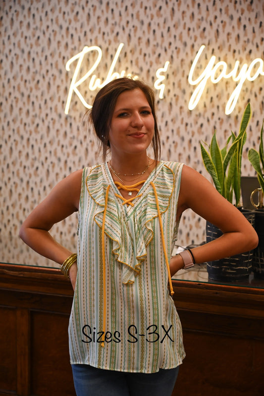 Birdie Plus Sleeveless Top