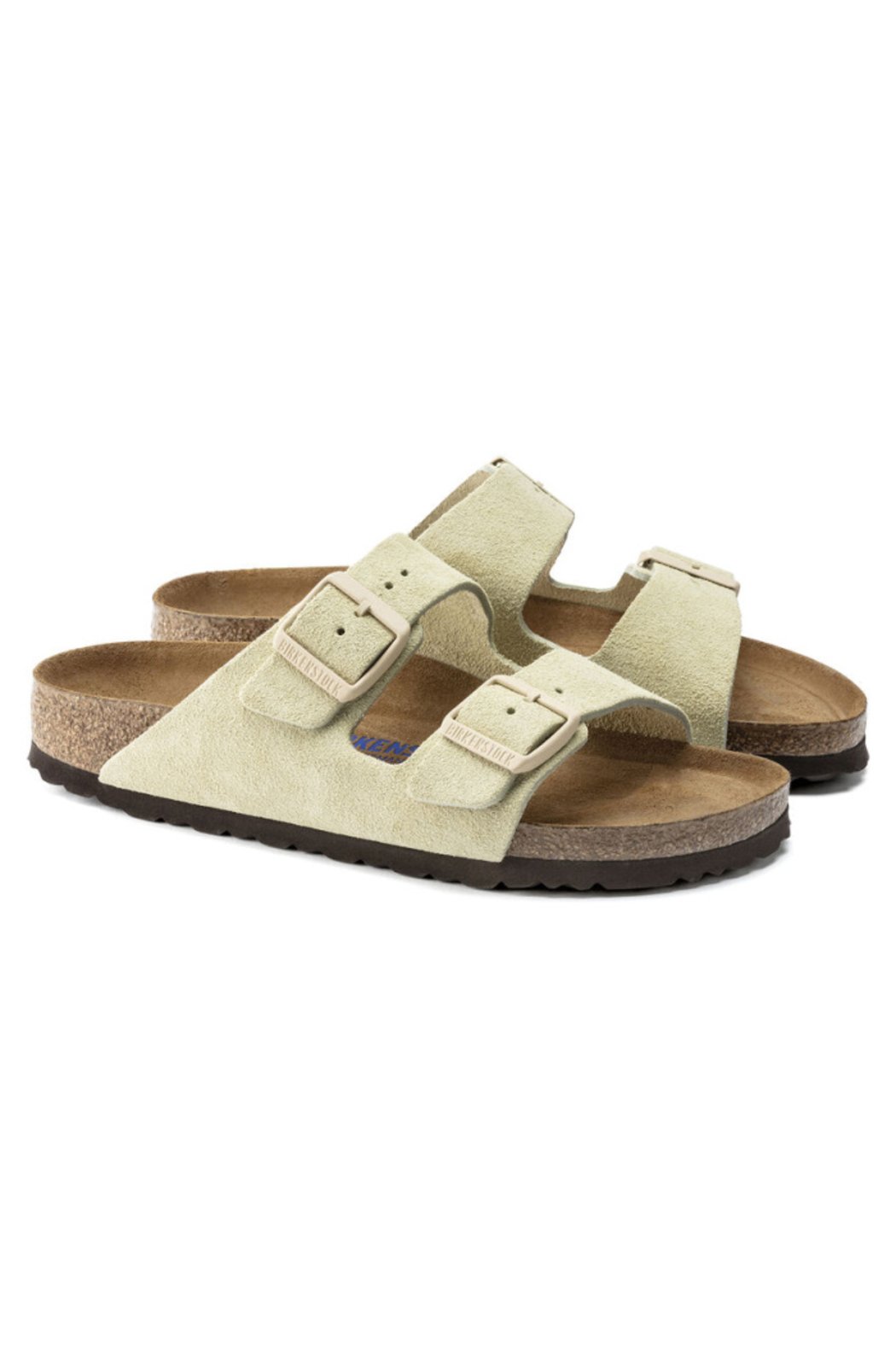 BIRKENSTOCK ARIZONA ALMOND IN NARROW/MEDIUM WIDTH