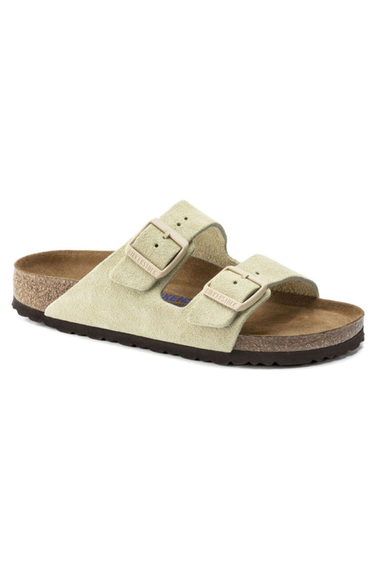 BIRKENSTOCK ARIZONA ALMOND IN NARROW/MEDIUM WIDTH