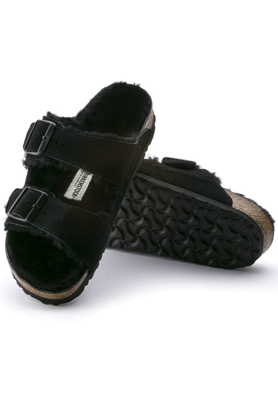 Birkenstock Arizona Shearling in Black
