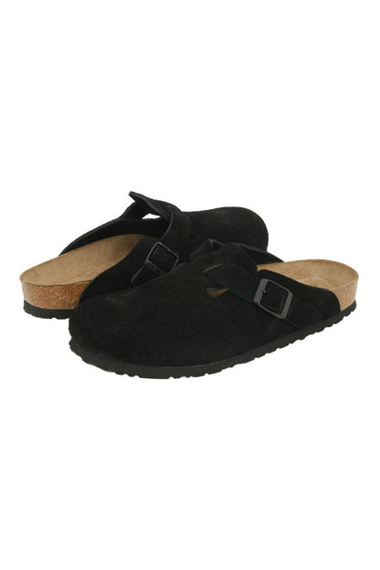 Birkenstock Boston BS Regular Width in Black