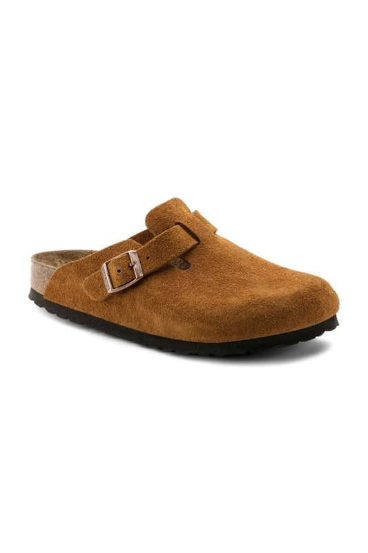Birkenstock Boston In Mink Regular Width