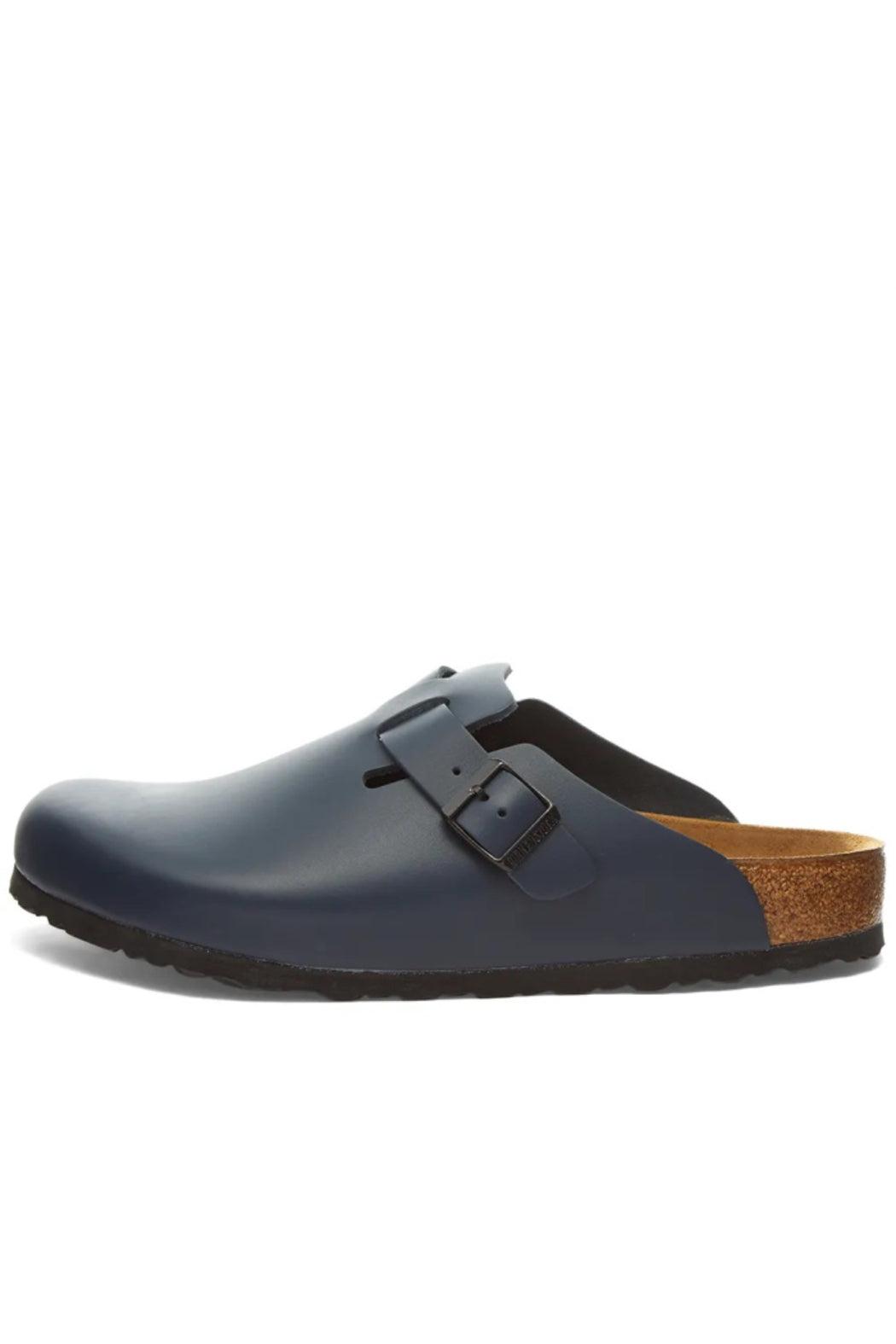 Birkenstock Boston in Narrow Width Blue Leather