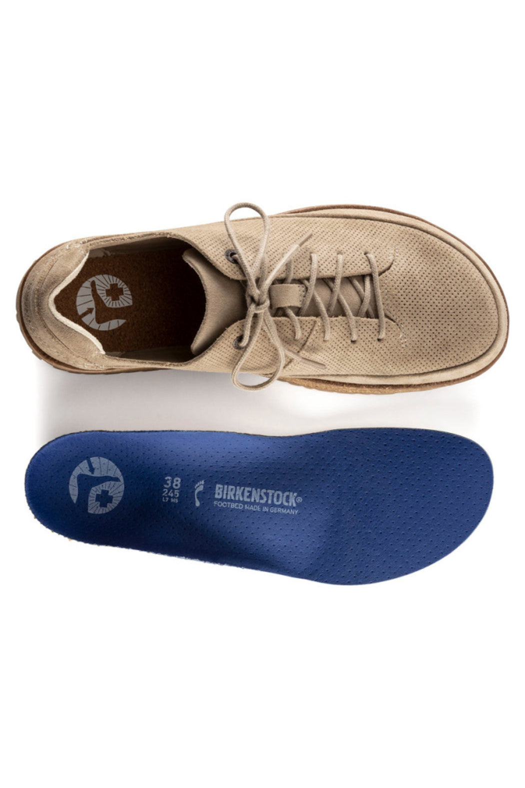 BIRKENSTOCK Honnef Light GRAY Suede Leather