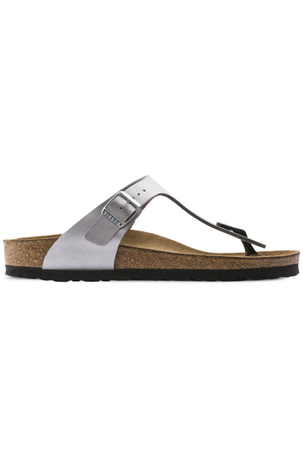 Birkenstock Regular Width Gizeh in Silver