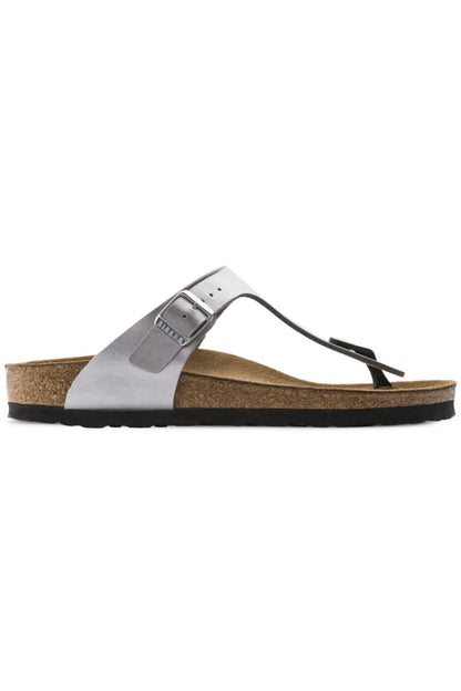 Birkenstock Regular Width Gizeh in Silver