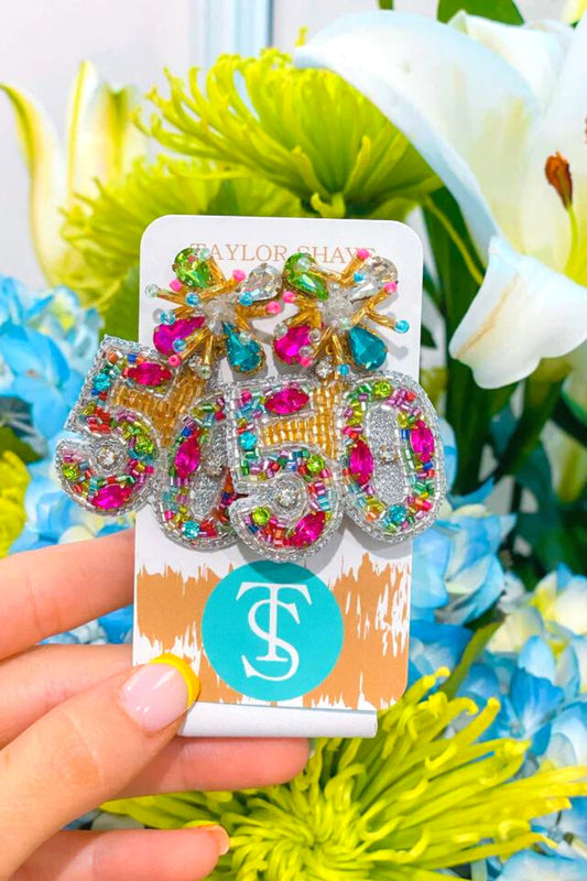 Birthday Number Earrings