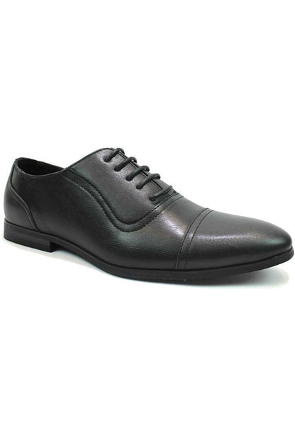 Black Cap Toe Dress Shoes