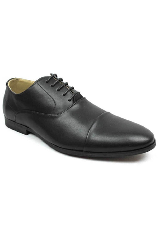 Black Cap Toe Dress Shoes