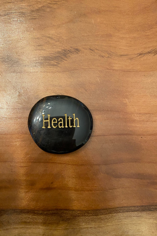 Black Obsidian Health Palm Stone