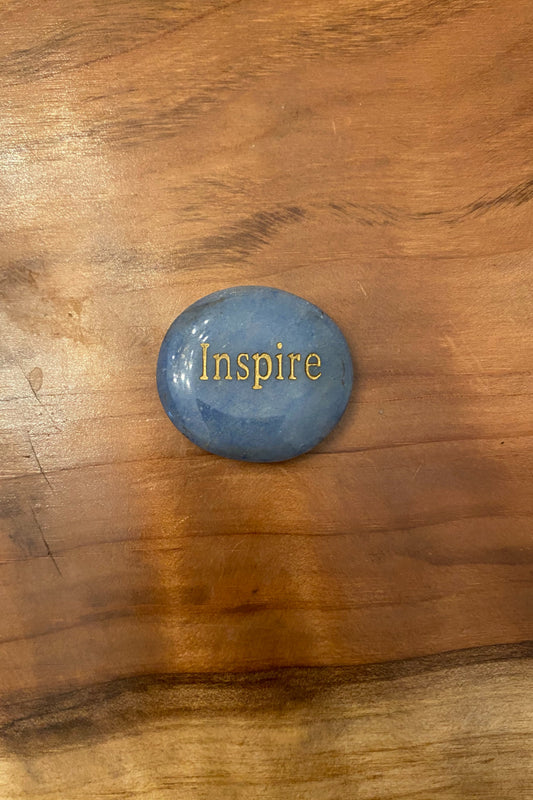 Blue Quartz Crystal Inspire Stone