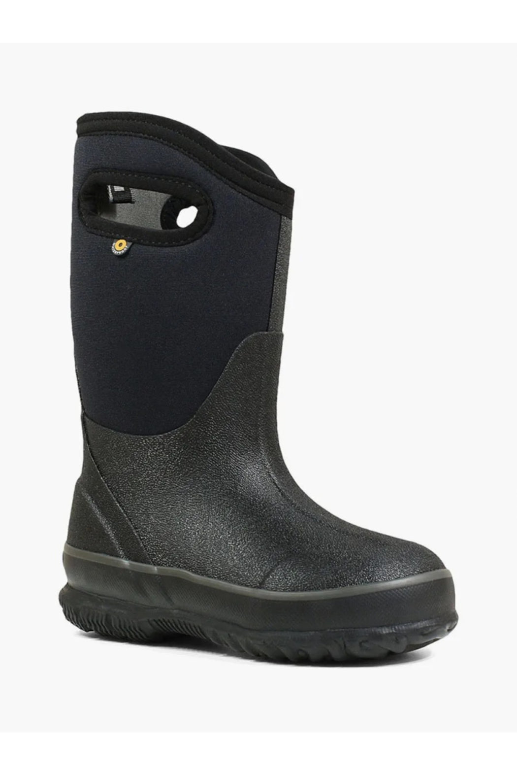 Bogs Boys Classic Black Hi Handles