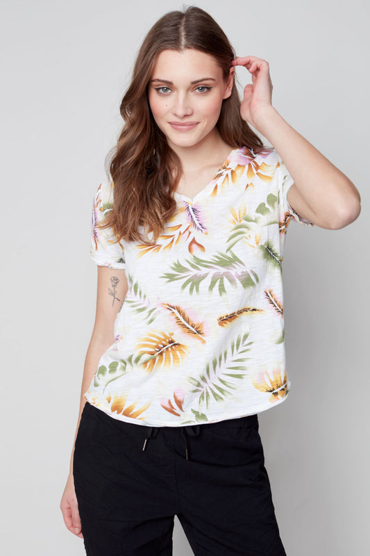 Botanical Print Tee