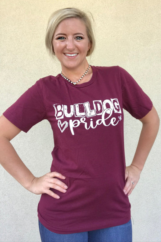 Bulldog Pride Gameday tee