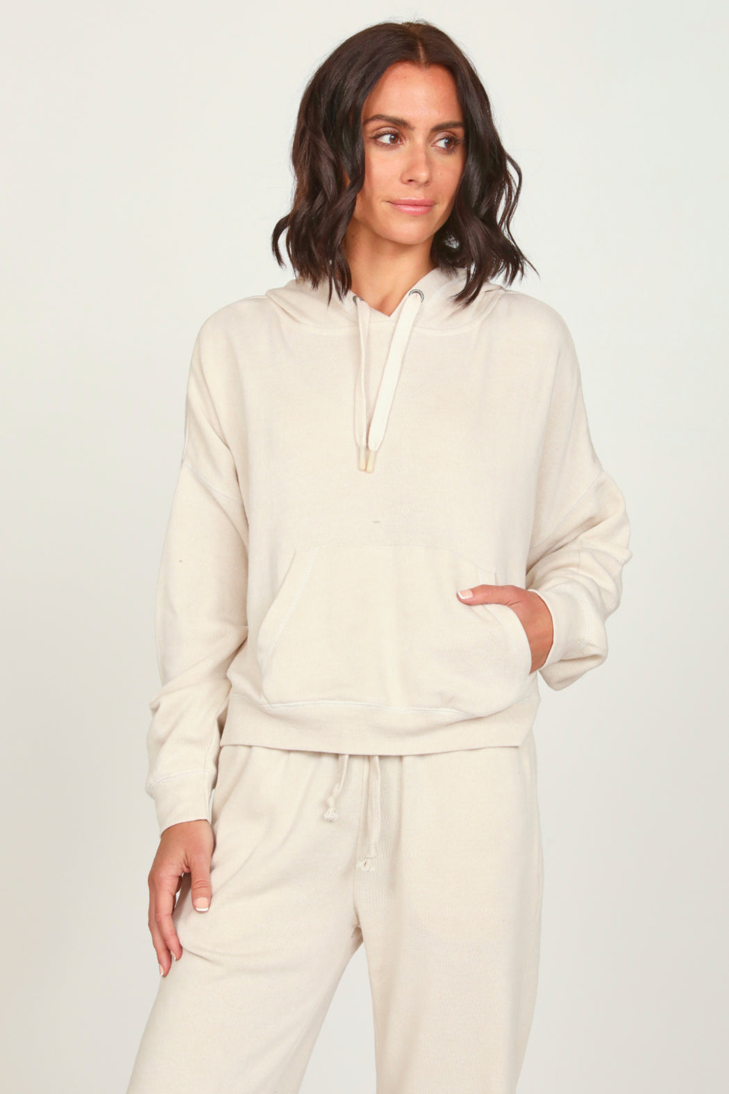 Burnout Side Slit Hoodie