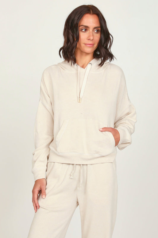 Burnout Side Slit Hoodie
