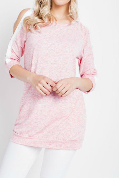 Button Sleeve Top