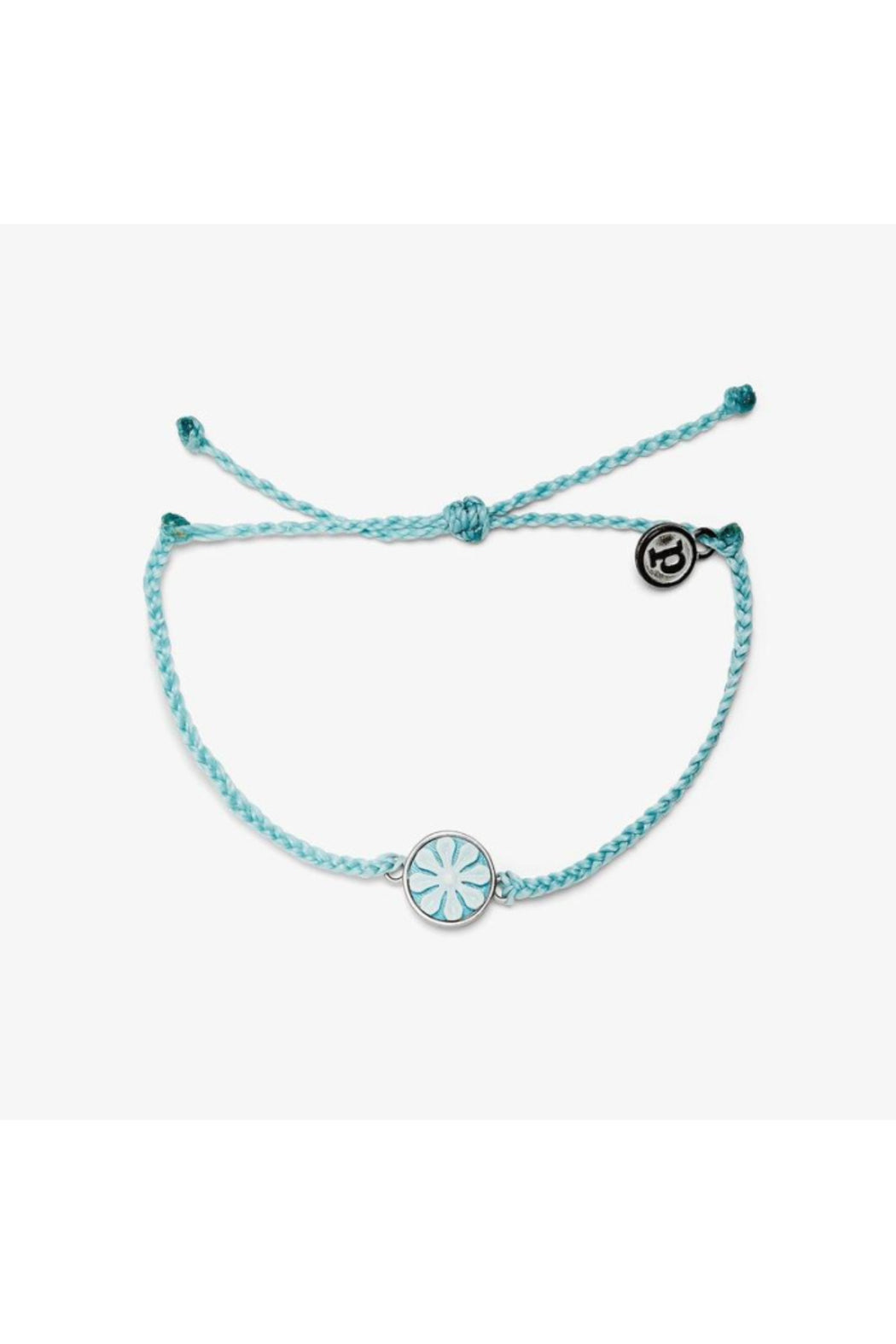 Cameo Silver Bracelet-Ice Blue
