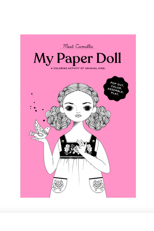 Camilla Coloring Paper Doll