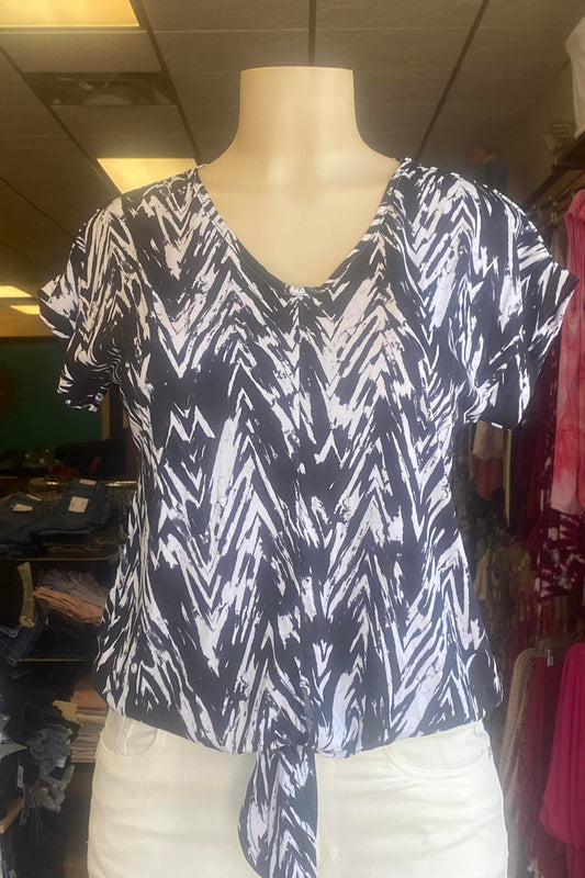 Camille Front Tie Top