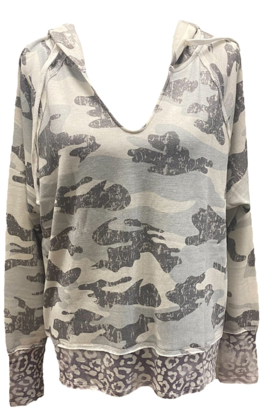 Camo Cheetah Hoodie