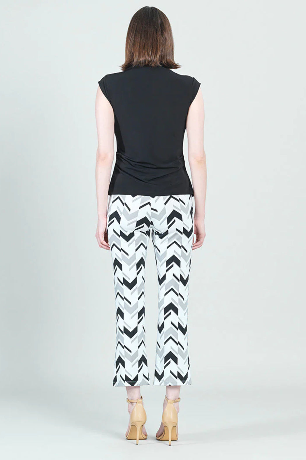 Cap-Sleeve Side-Ruching Top
