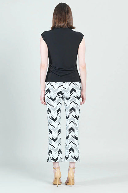 Cap-Sleeve Side-Ruching Top