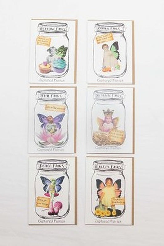 Captured Fairy cards set of 6