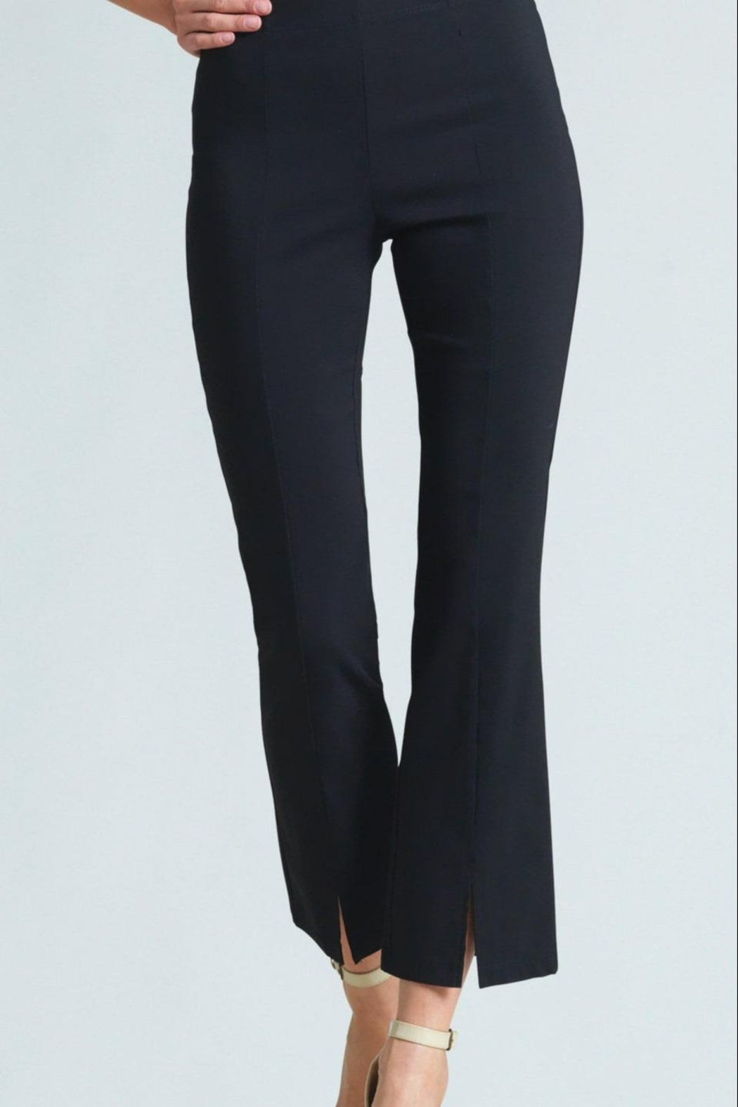 Slit-Front Ankle Pant