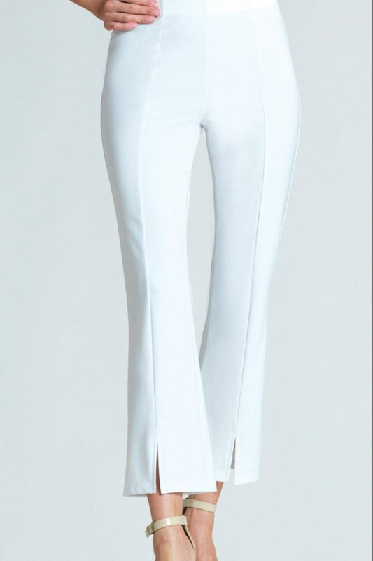 Slit-Front Ankle Pant
