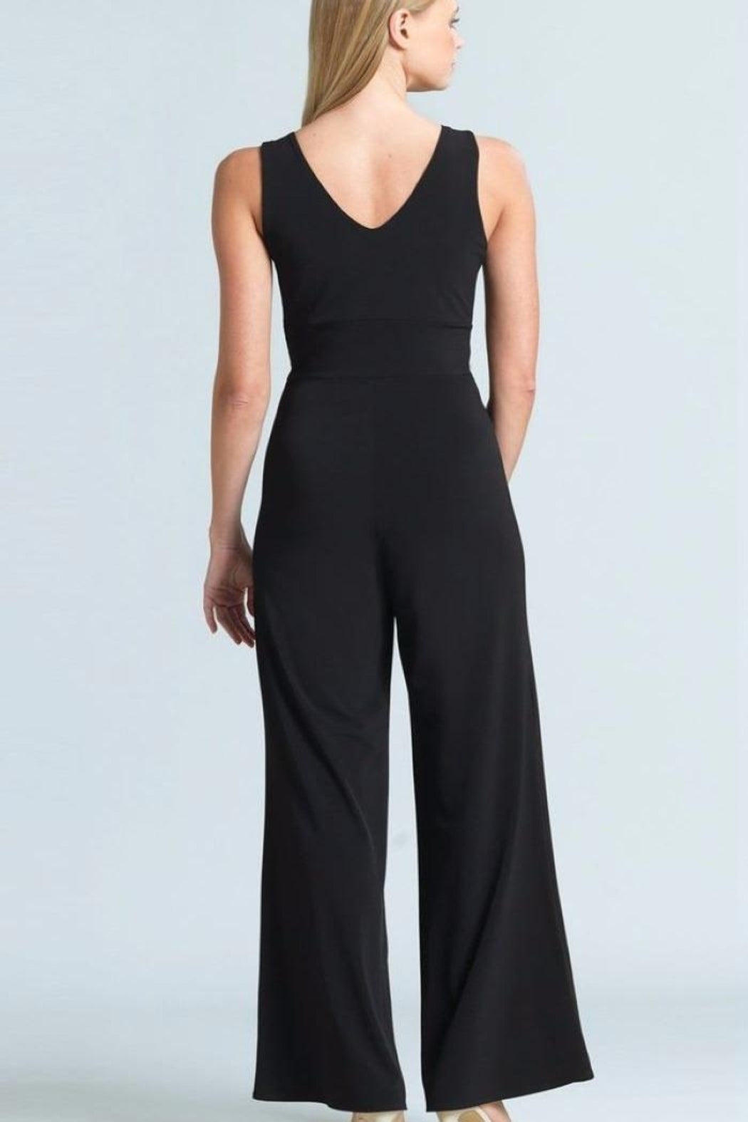 V-Neck Knit Jumpsuit