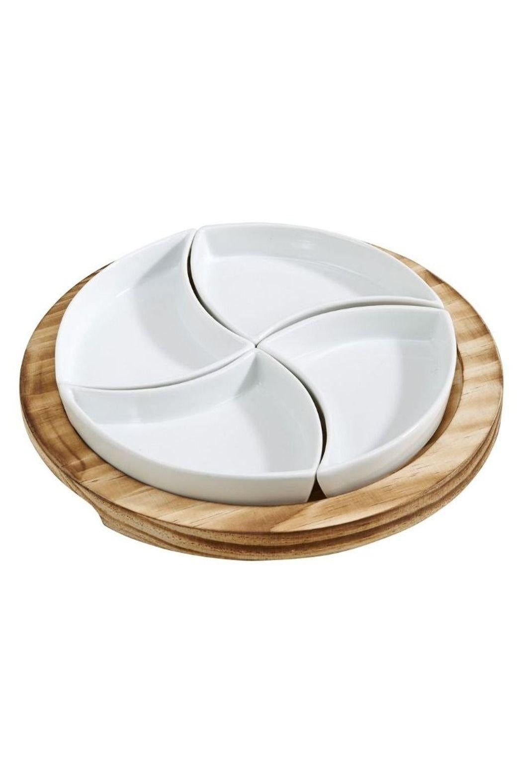 5 Piece Round Server Set
