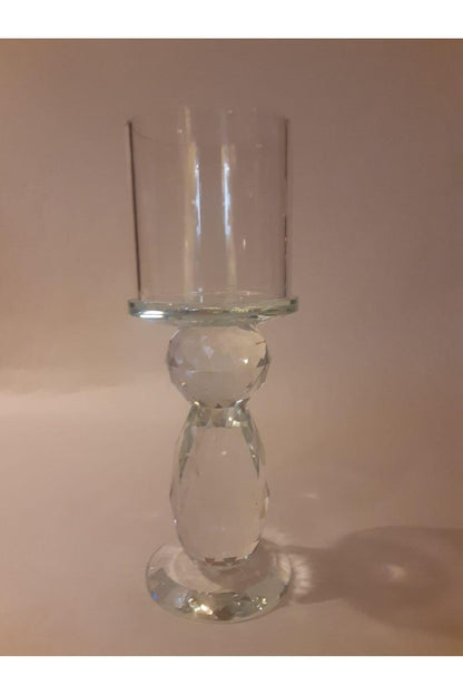 Small Crystal Candle Holder