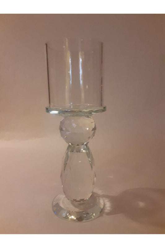 Small Crystal Candle Holder