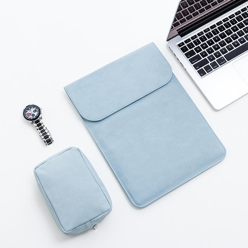 Vegan Leather Laptop Sleeve Set