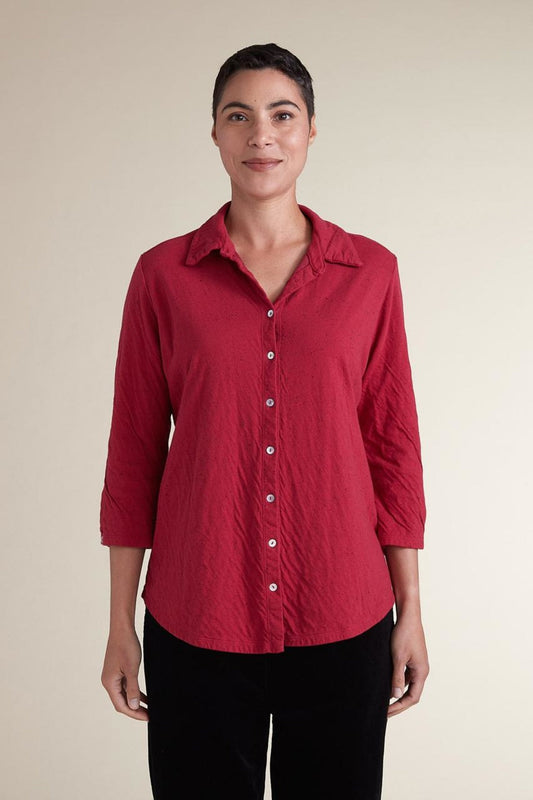 Cardinal Speckle Double Cloth Shirt