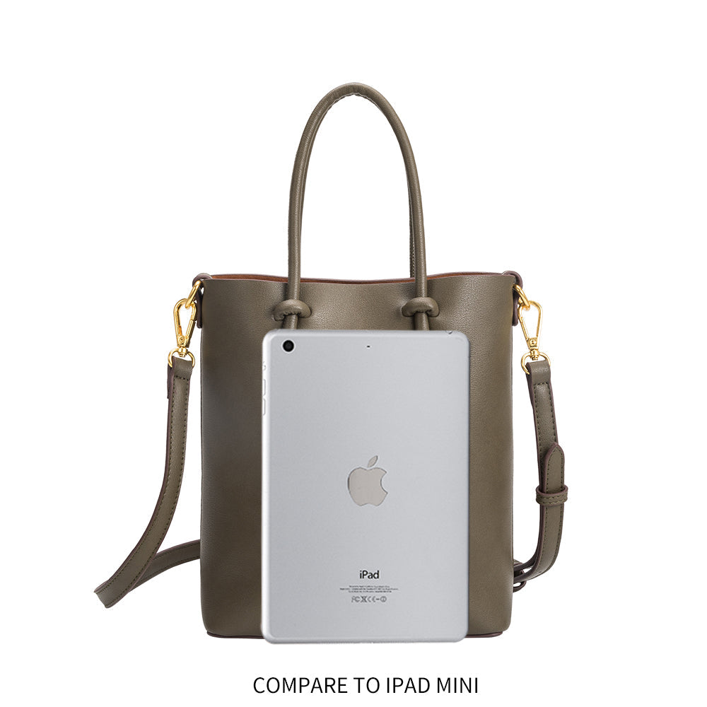 Bailey Burgundy Small Tote