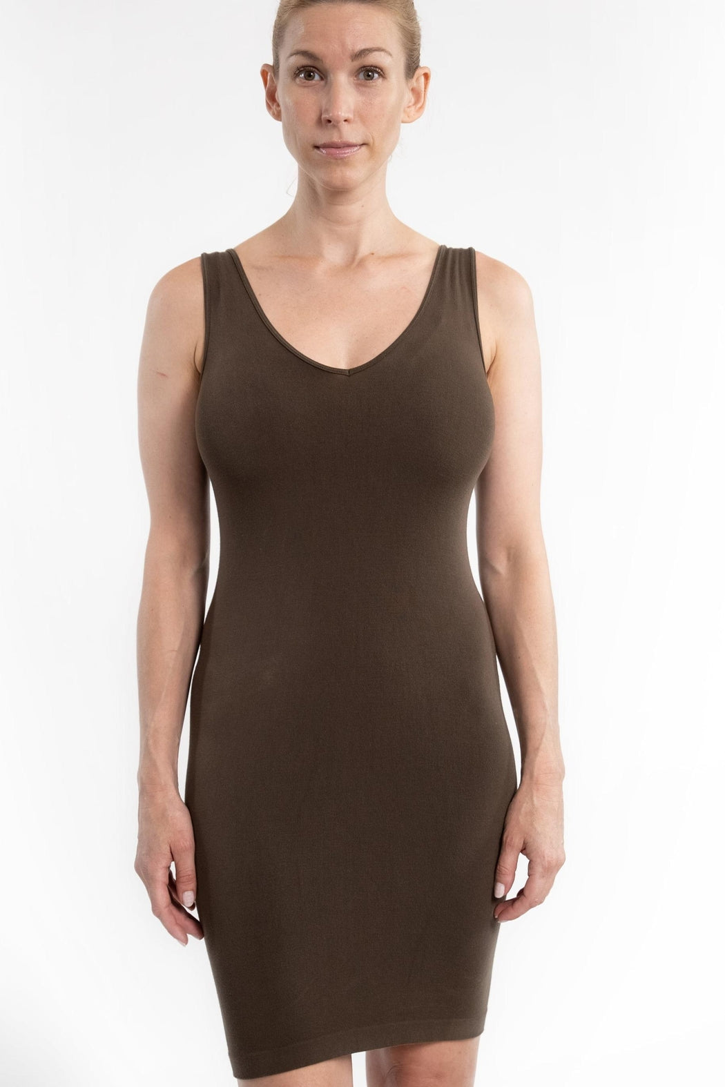 Seamless V-Neck/scoop Tank