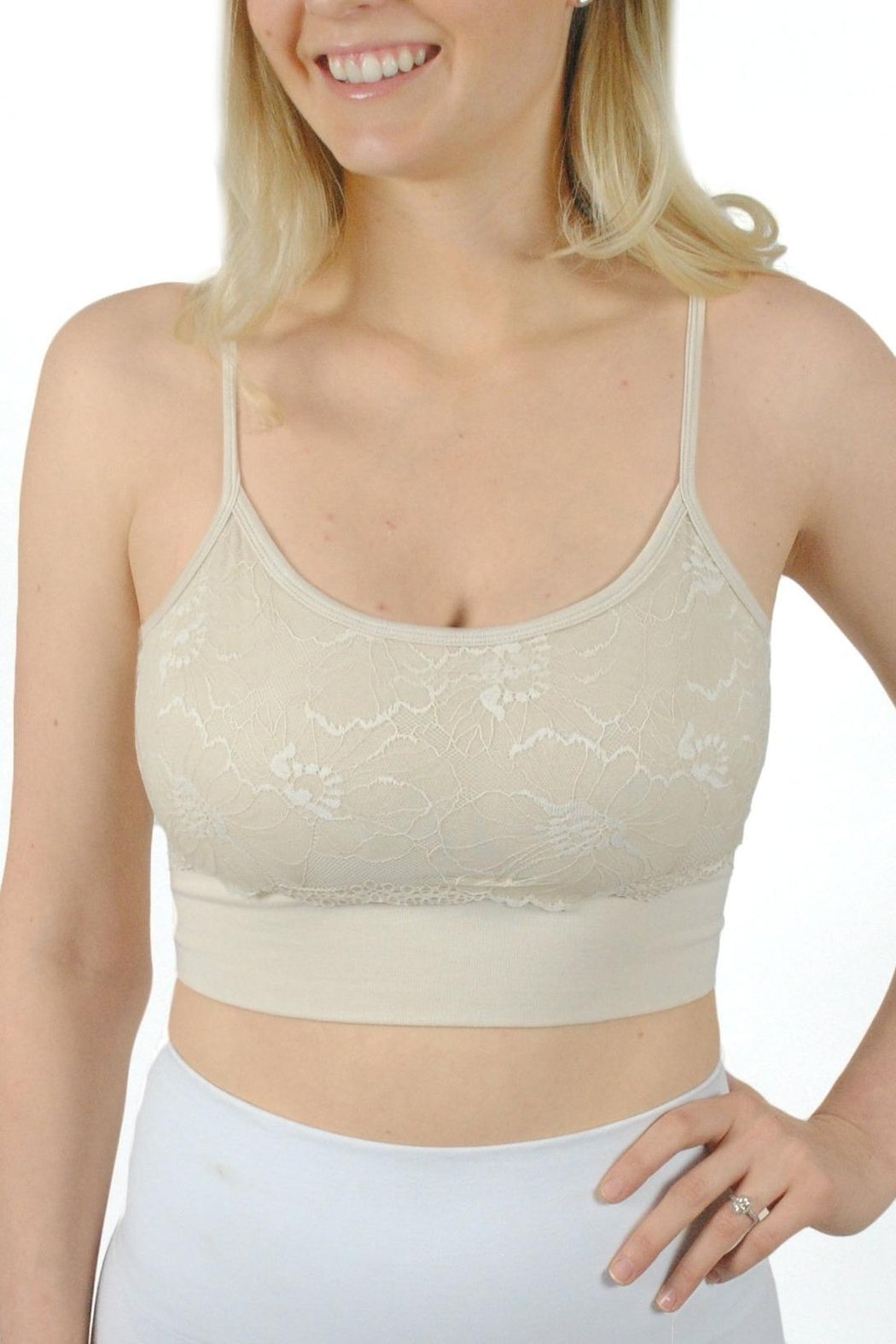 Spaghetti Strap Bra