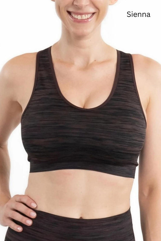 Stripe Sports Bra