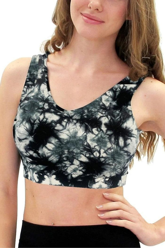 Tie-Dye Seamless Bra
