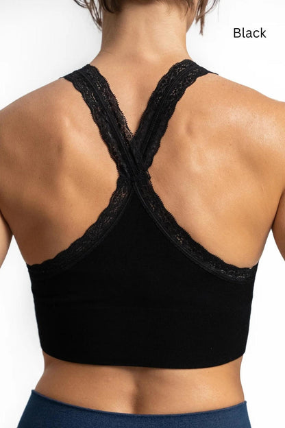 Y-Back Lace Bralette
